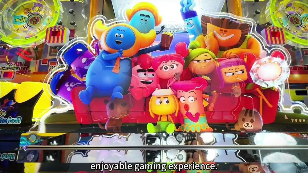 The AstroLOLogy characters on the jackpot display